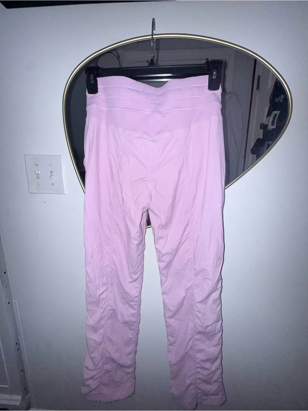 lululemon athletica Pastel Pink Drawstring Track Pants